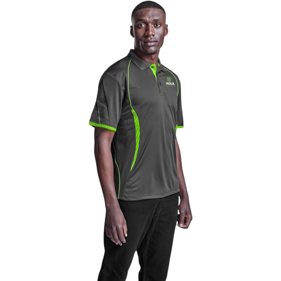 Mens Razor Golf Shirt Model